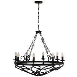 Kronleuchter Cartwheel III, Achtflammig, Ø 80 Cm -Innenleuchten Store 8573113 3