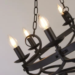 Kronleuchter Cartwheel III, Achtflammig, Ø 80 Cm -Innenleuchten Store 8573113 5