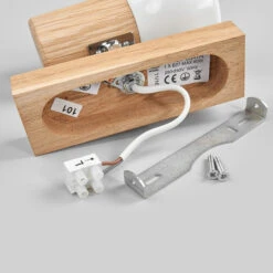 Svenda - Wandspot Aus Geöltem Eichenholz -Innenleuchten Store 8574252 4