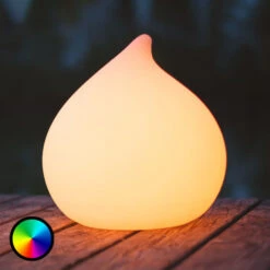 Dew - Eine Steuerbare U. Schwimmfähige LED-Leuchte