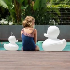 LED-Designleuchte DUCK-DUCK XL Für Außen In Weiß -Innenleuchten Store 8590067 10