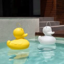 LED-Designleuchte DUCK-DUCK XL Für Außen In Weiß -Innenleuchten Store 8590067 8