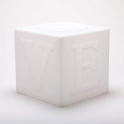 LED-Akkuleuchte The LOVE Lamp, Würfel, RGBW -Innenleuchten Store 8590071 5
