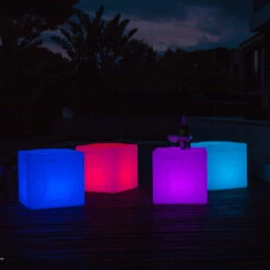 LED-Akkuleuchte The LOVE Lamp, Würfel, RGBW -Innenleuchten Store 8590071 7