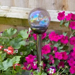 LED-Solar-Erdspießleuchte Firefly Opal Im 4er Set