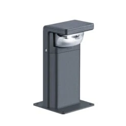 Thorn Raze LED-Sockelleuchte, Hellgrau, Höhe 40 Cm