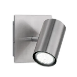Wandspot Dora Mit Verstellbarem Spot - Nickel Matt -Innenleuchten Store 9005049 1