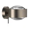 Puk Maxx Wall+, G9, Linsen Klar, Nickel Matt