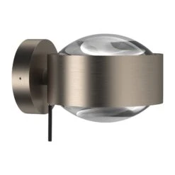 Puk Maxx Wall+, G9, Linsen Klar, Nickel Matt