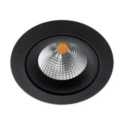 SLC One 360° SunLike LED-Einbauleuchte Schwarz 927 -Innenleuchten Store 9044156 1