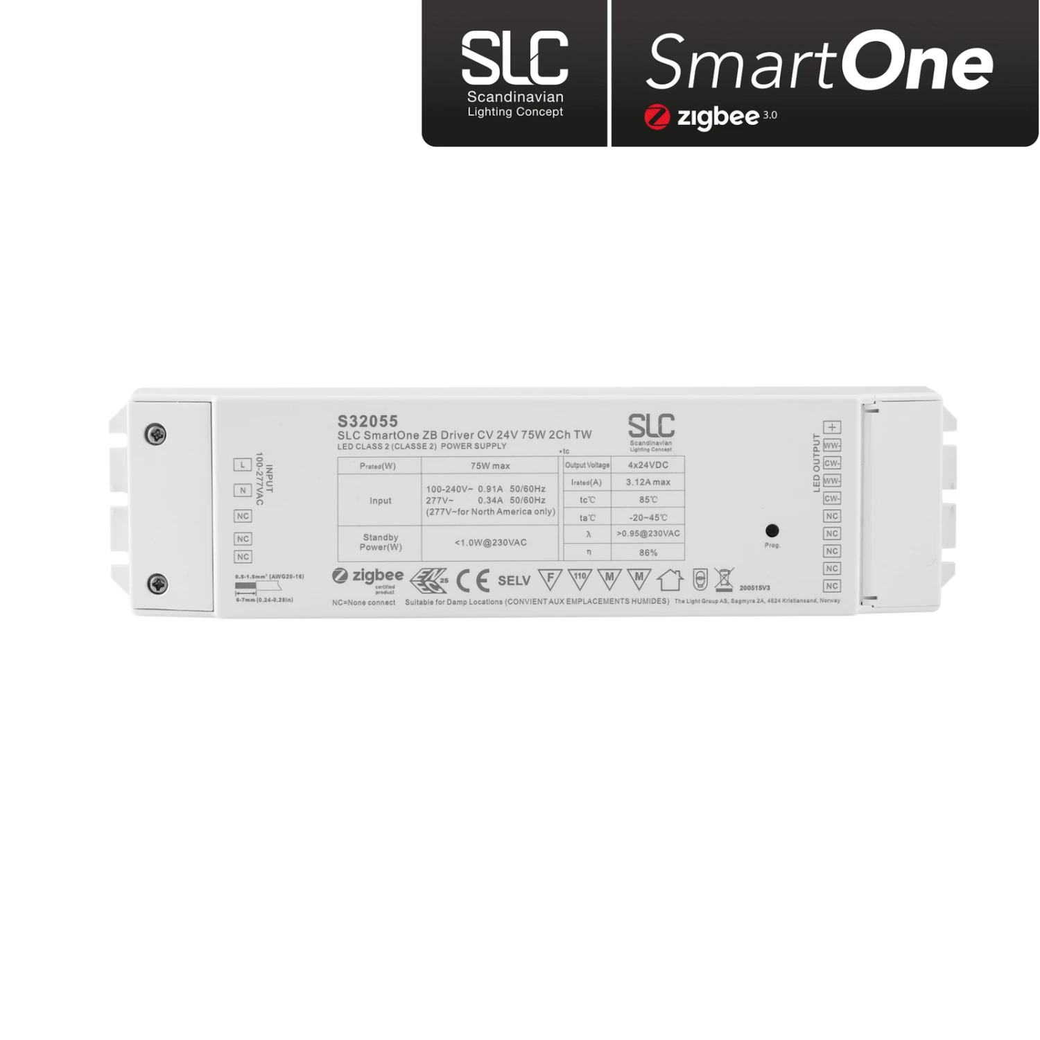 SLC SmartOne Netzteil ZigBee CV 24V 75W PWM CCT 4 SLC SmartOne Netzteil ZigBee CV 24V 75W PWM CCT – Bild 2