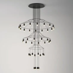 Vibia Wireflow - LED-Hängeleuchte, 216 Cm -Innenleuchten Store 9515101 1