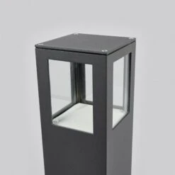 Lucande Eckige LED-Wegeleuchte Nicola, IP54 -Innenleuchten Store 9618009 6