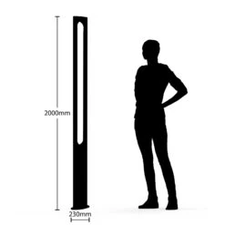 Lucande Dovino LED-Mastleuchte, 200 Cm -Innenleuchten Store 9618146 7