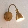 Lindby Amrei Wandlampe, Dimmbar, Altmessing -Innenleuchten Store 9620260