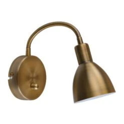 Lindby Amrei Wandlampe, Dimmbar, Altmessing -Innenleuchten Store 9620260 2