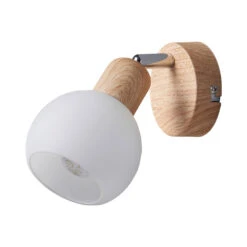 Strahler Svenka, 1-fl. Holzoptik -Innenleuchten Store 9621046 3