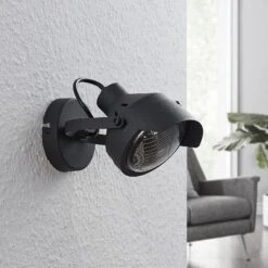 Scheinwerfer-Spot Henega In Schwarz, 1-flammig -Innenleuchten Store 9624359 2