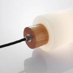 Lindby Nicus Holz-Hängelampe, Einflammig -Innenleuchten Store 9624580 8