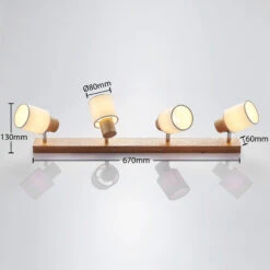 Lindby Wanessa Deckenstrahler, Vierflammig -Innenleuchten Store 9624711 3