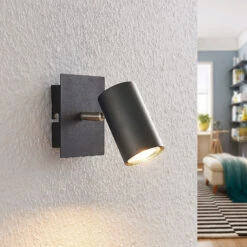 Lindby Joffrey Deckenstrahler, Einflammig, Schwarz -Innenleuchten Store 9624823 4