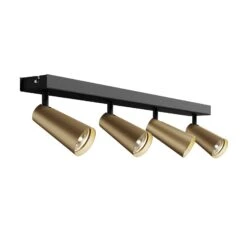 Lucande Angelina Deckenlampe Messing-gold, 4-fl. -Innenleuchten Store 9624857 5