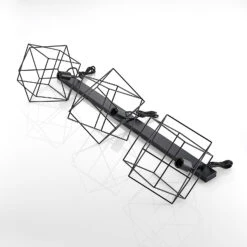 Lindby Finnigan Hängeleuchte, Gitterschirm, 3-fl. -Innenleuchten Store 9626209 8