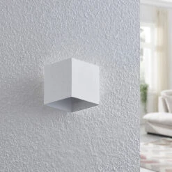 Arcchio Alima LED-Wandlampe, Dimmbar, IP44, Weiß -Innenleuchten Store 9626332 2