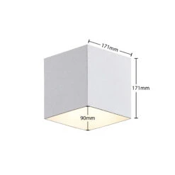 Arcchio Alima LED-Wandlampe, Dimmbar, IP44, Weiß -Innenleuchten Store 9626332 6