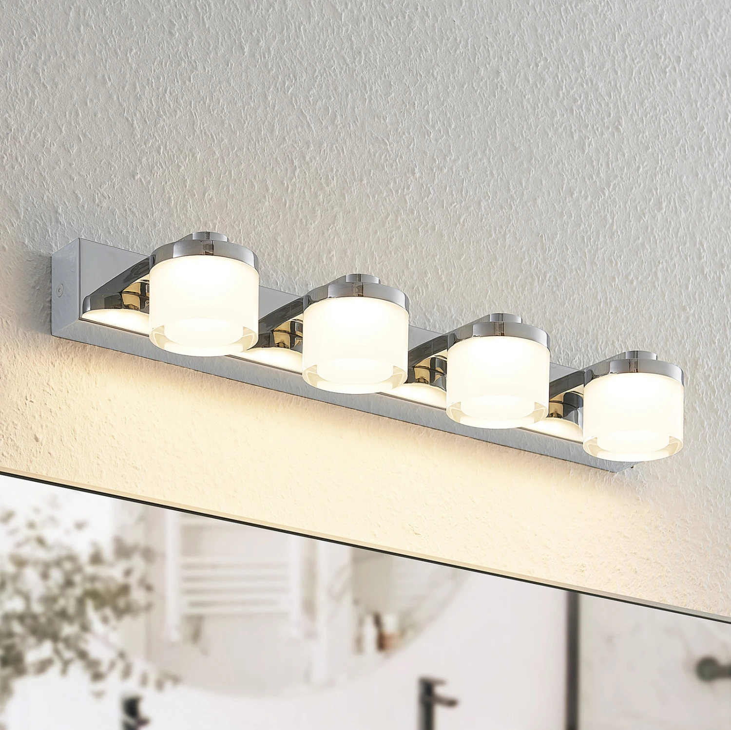 Arcchio Kejan LED-Wandlampe, IP44, 4-flammig 3 Arcchio Kejan LED-Wandlampe, IP44, 4-flammig