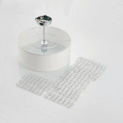 Lindby Estera Deckenleuchte Mit Behang, Weiß -Innenleuchten Store 9626840 8