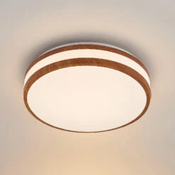 Lindby Viljami LED-Deckenleuchte, Rund, 34,5 Cm -Innenleuchten Store 9627286 2