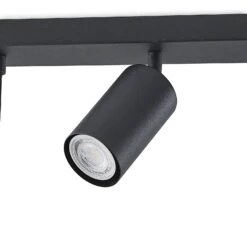 Lindby Sanad Hängeleuchte Schwarz 7-fl. Länglich -Innenleuchten Store 9627383 6