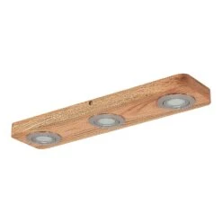 Lindby Mikari LED-Deckenleuchte Aus Holz, 3-fl. -Innenleuchten Store 9627413 3