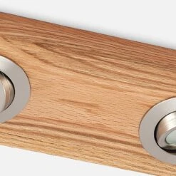 Lindby Mikari LED-Deckenleuchte Aus Holz, 3-fl. -Innenleuchten Store 9627413 7