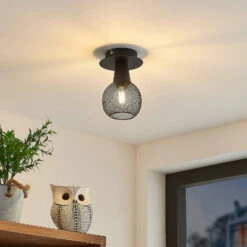 Lindby Zerda Spot, Gitterschirm, Einflammig -Innenleuchten Store 9627749 2