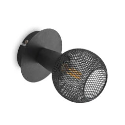 Lindby Zerda Spot, Gitterschirm, Einflammig -Innenleuchten Store 9627749 3