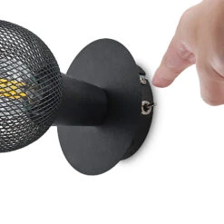 Lindby Zerda Spot, Gitterschirm, Einflammig -Innenleuchten Store 9627749 7