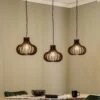 Lindby Lawenta Hängelampe Mit Holzschirmen -Innenleuchten Store 9627793