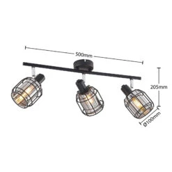 Lindby Sifala Deckenstrahler, Rauchglas, 3-flammig 15 Lindby Sifala Deckenstrahler, Rauchglas, 3-flammig -Innenleuchten Store 9628074 4