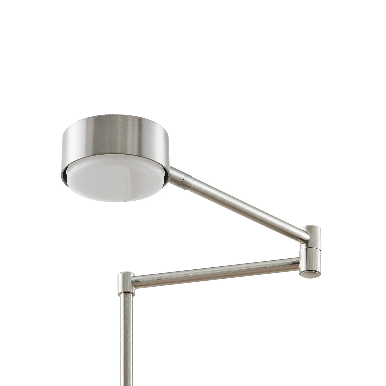 Lindby Kaylou Stehlampe, Verstellbar, Nickel 8 Lindby Kaylou Stehlampe, Verstellbar, Nickel – Bild 6
