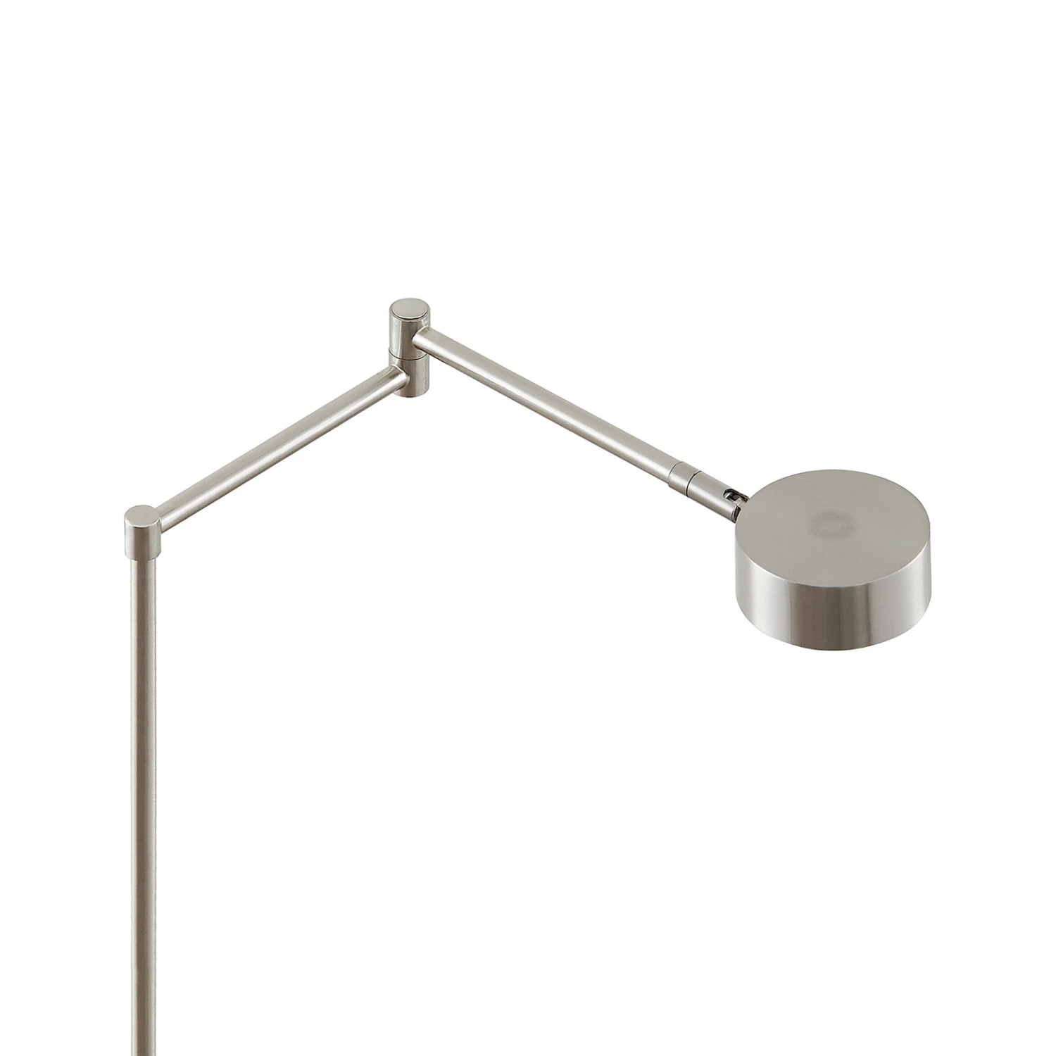 Lindby Kaylou Stehlampe, Verstellbar, Nickel 9 Lindby Kaylou Stehlampe, Verstellbar, Nickel – Bild 7
