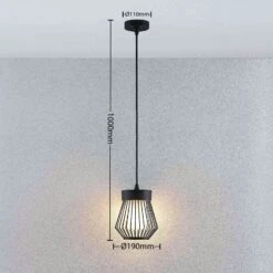 Außenpendelleuchte Vajana In Käfigform -Innenleuchten Store 9630089 4