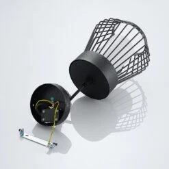 Außenpendelleuchte Vajana In Käfigform -Innenleuchten Store 9630089 8