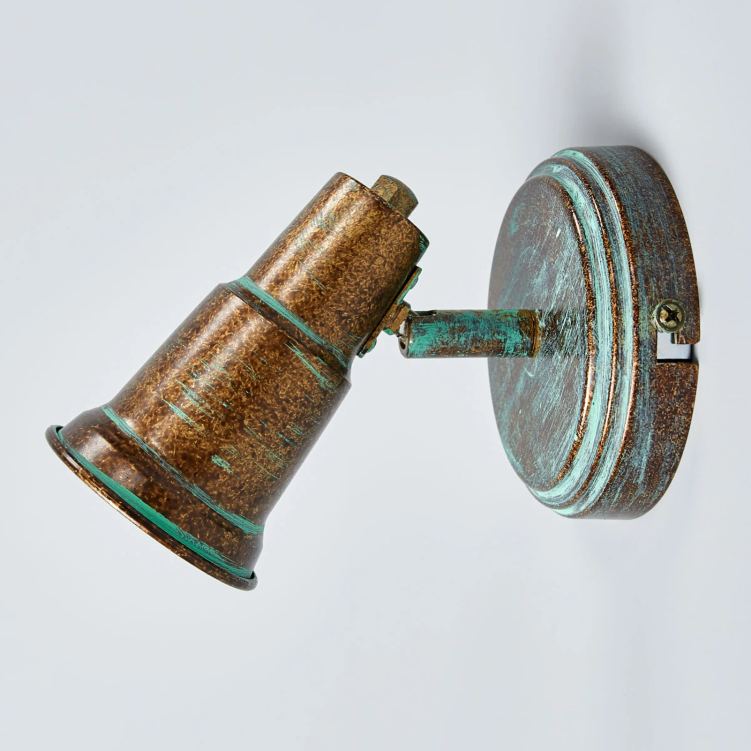 Antik Wirkender Spot Arielle, Grünspanoptik 6 Antik Wirkender Spot Arielle, Grünspanoptik – Bild 4