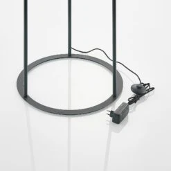 Lucande Seppe LED-Stehleuchte, Ø 50 Cm, Nickel -Innenleuchten Store 9639571 7