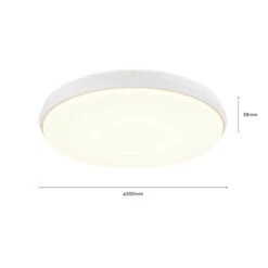 Arcchio Brady LED-Deckenlampe, Weiß, Rund, 30 Cm -Innenleuchten Store 9649004 6