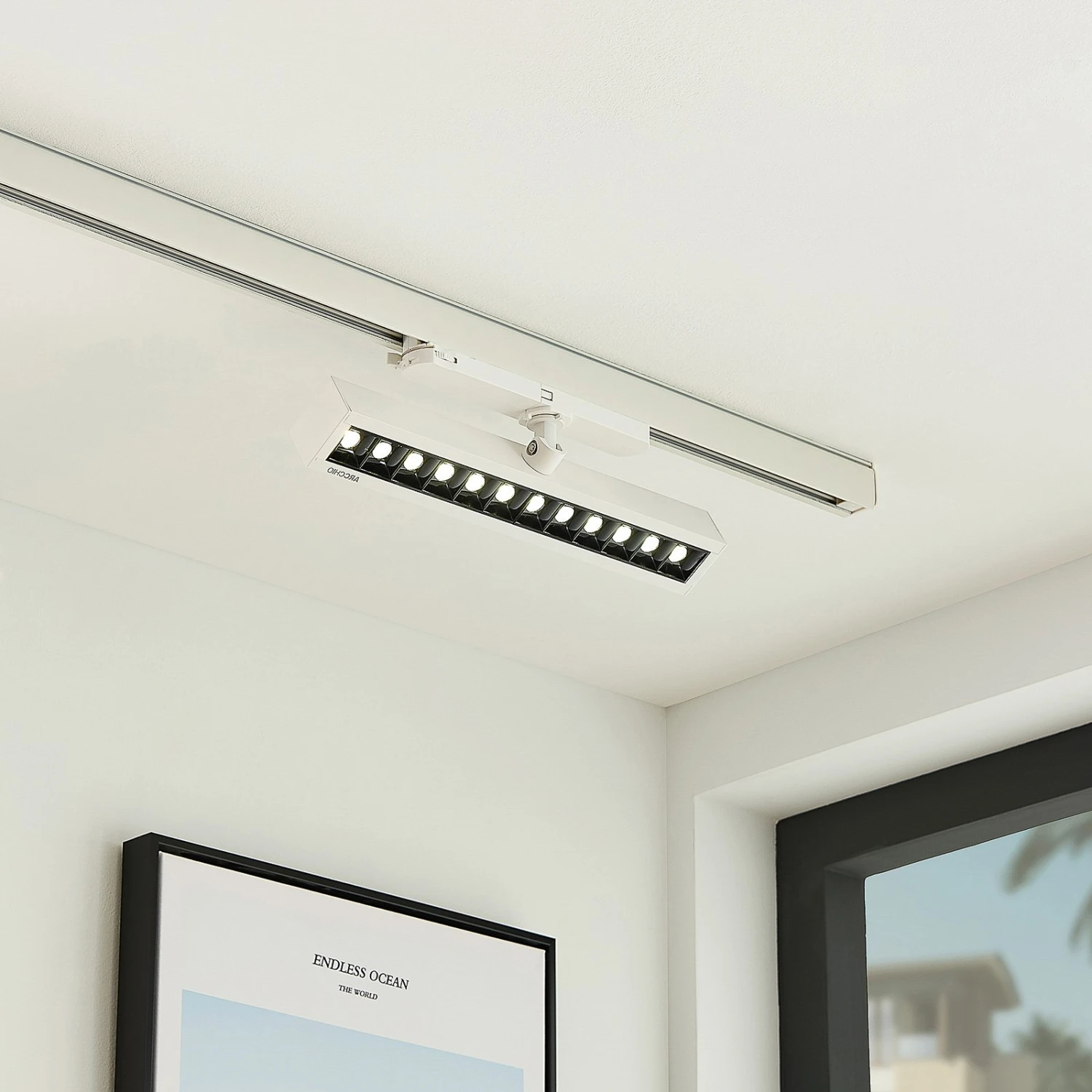 Arcchio Millay LED-Schienenstrahler Weiß 4000K 4 Arcchio Millay LED-Schienenstrahler Weiß 4000K – Bild 2