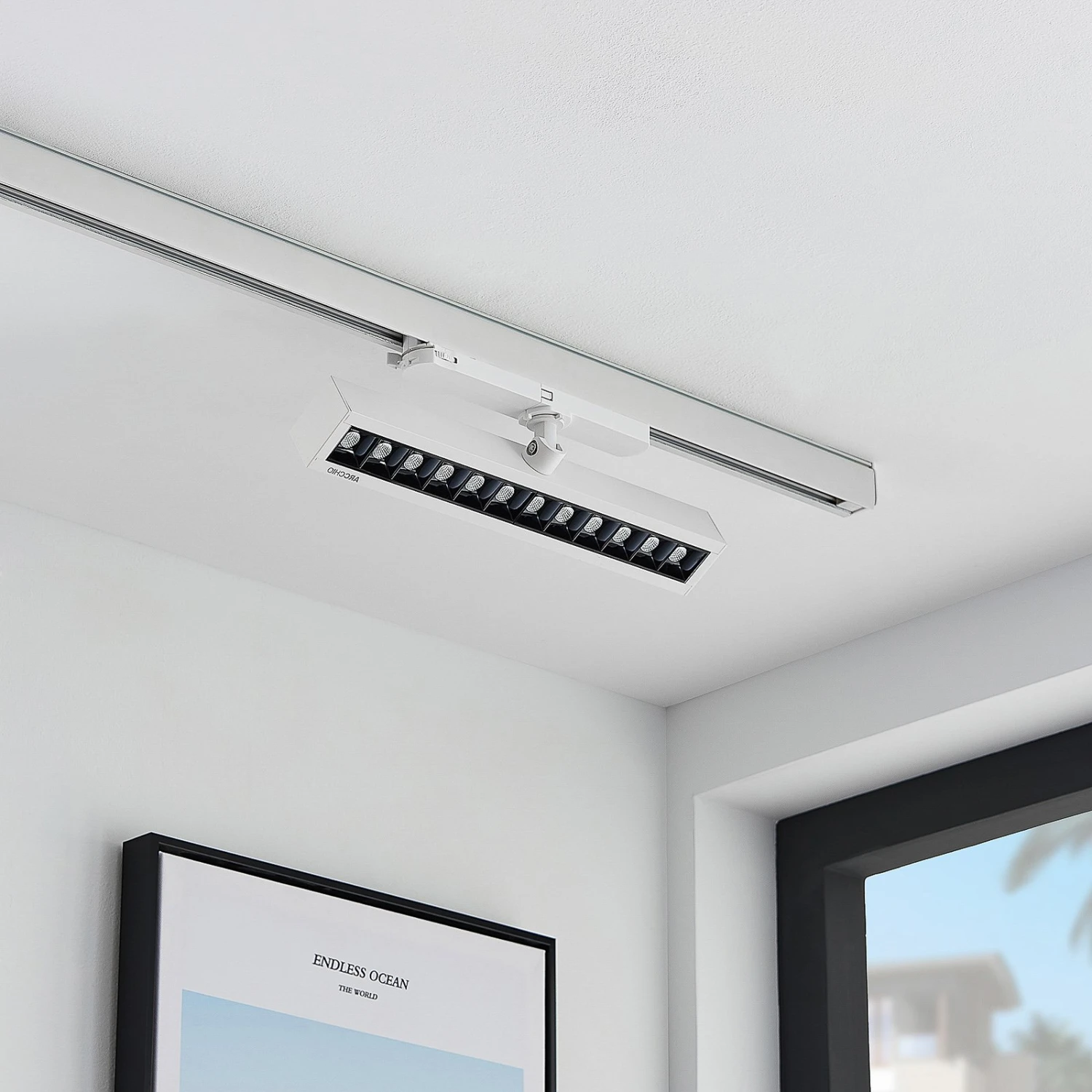 Arcchio Millay LED-Schienenstrahler Weiß 4000K 5 Arcchio Millay LED-Schienenstrahler Weiß 4000K – Bild 3
