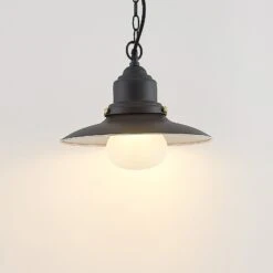 Lindby Roisin Außen-Hängeleuchte, Dunkelgrau -Innenleuchten Store 9915010 2
